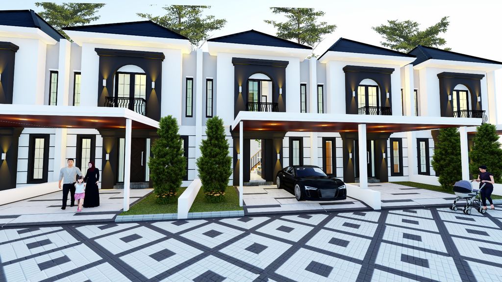 foto tampak rumah tipe 82 (B5) perumahan PROBOLINGGO LAND