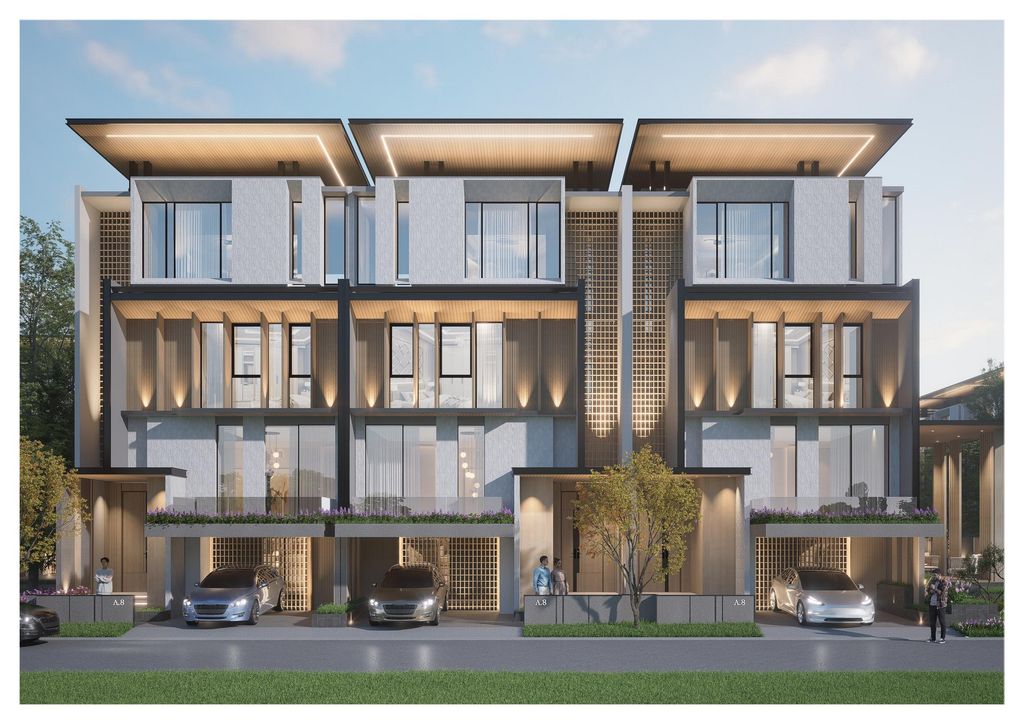 foto denah rumah tipe T8 H3 perumahan PACIFIC GARDEN PURI