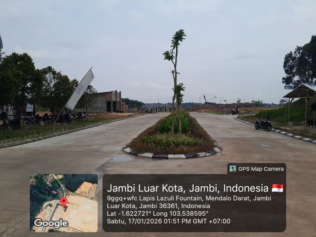 foto gerbang perumahan NIRWANA RESIDENCE