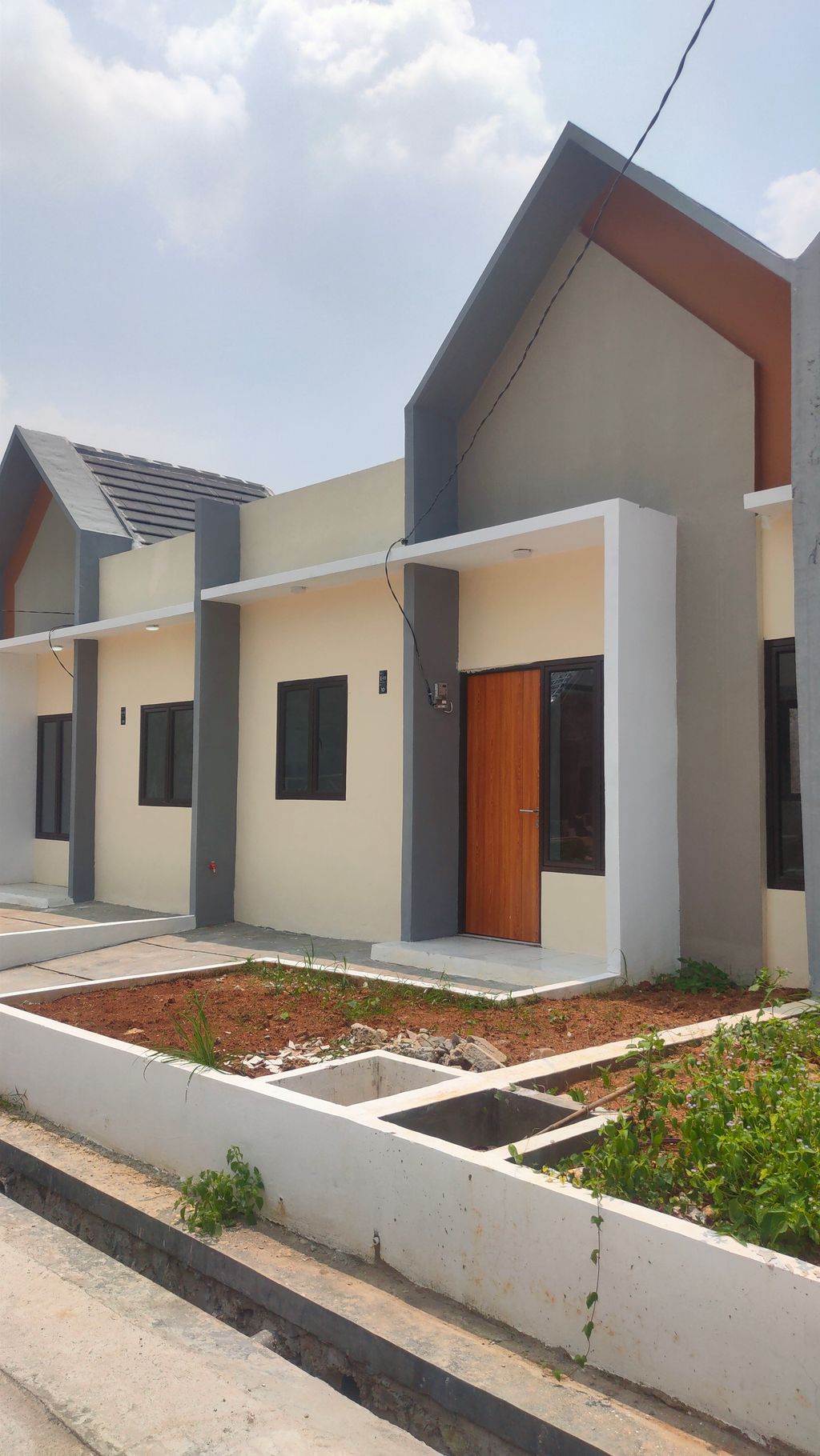 foto denah rumah tipe komersil subsidi pmk 90 100 perumahan CIRUASLAND TAHAP 3