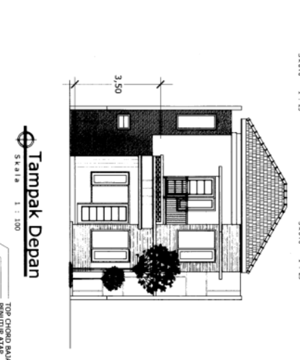 foto tampak rumah tipe Calathea Crimson - (C02) perumahan Graha Calathea