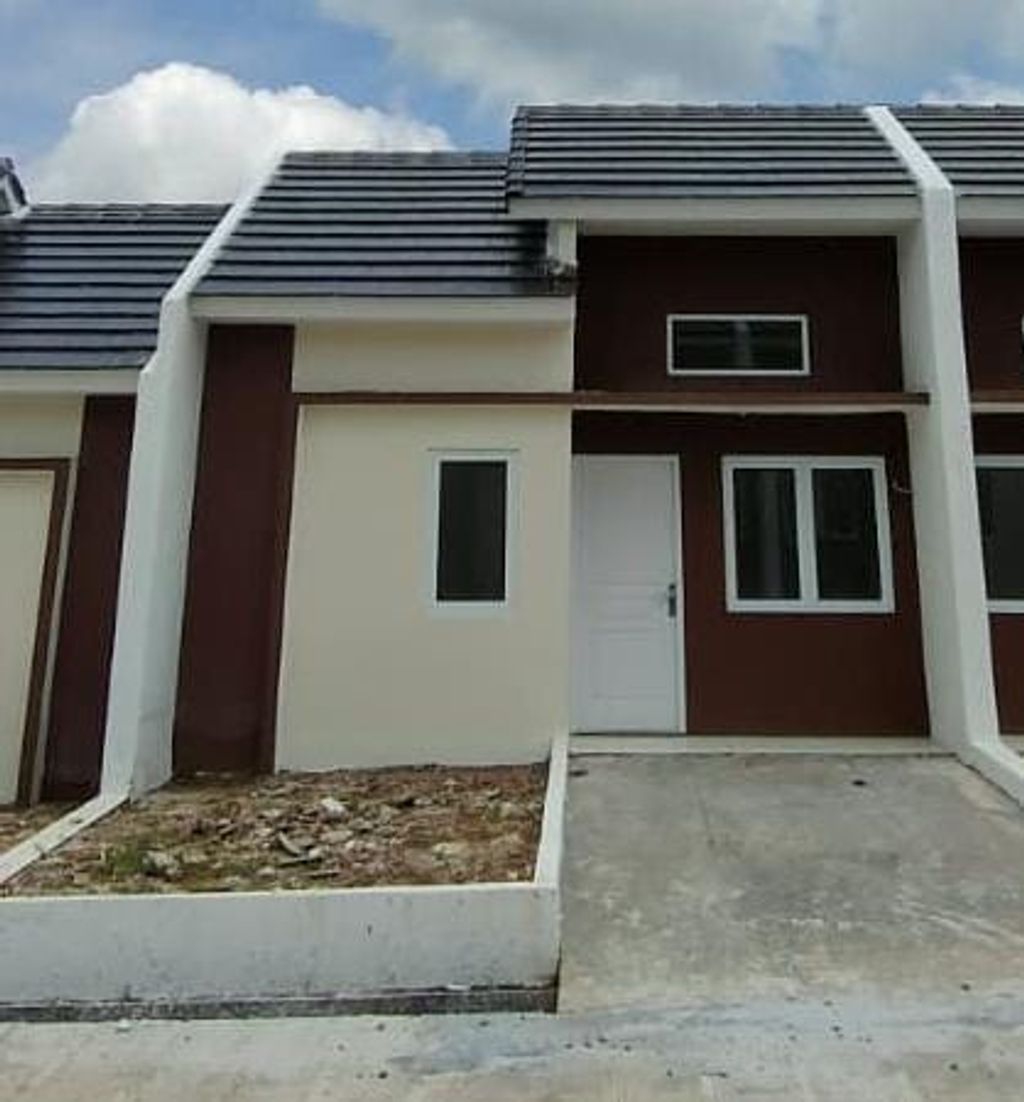 foto tampak rumah tipe 30/60 perumahan Griya Citra Tigaraksa