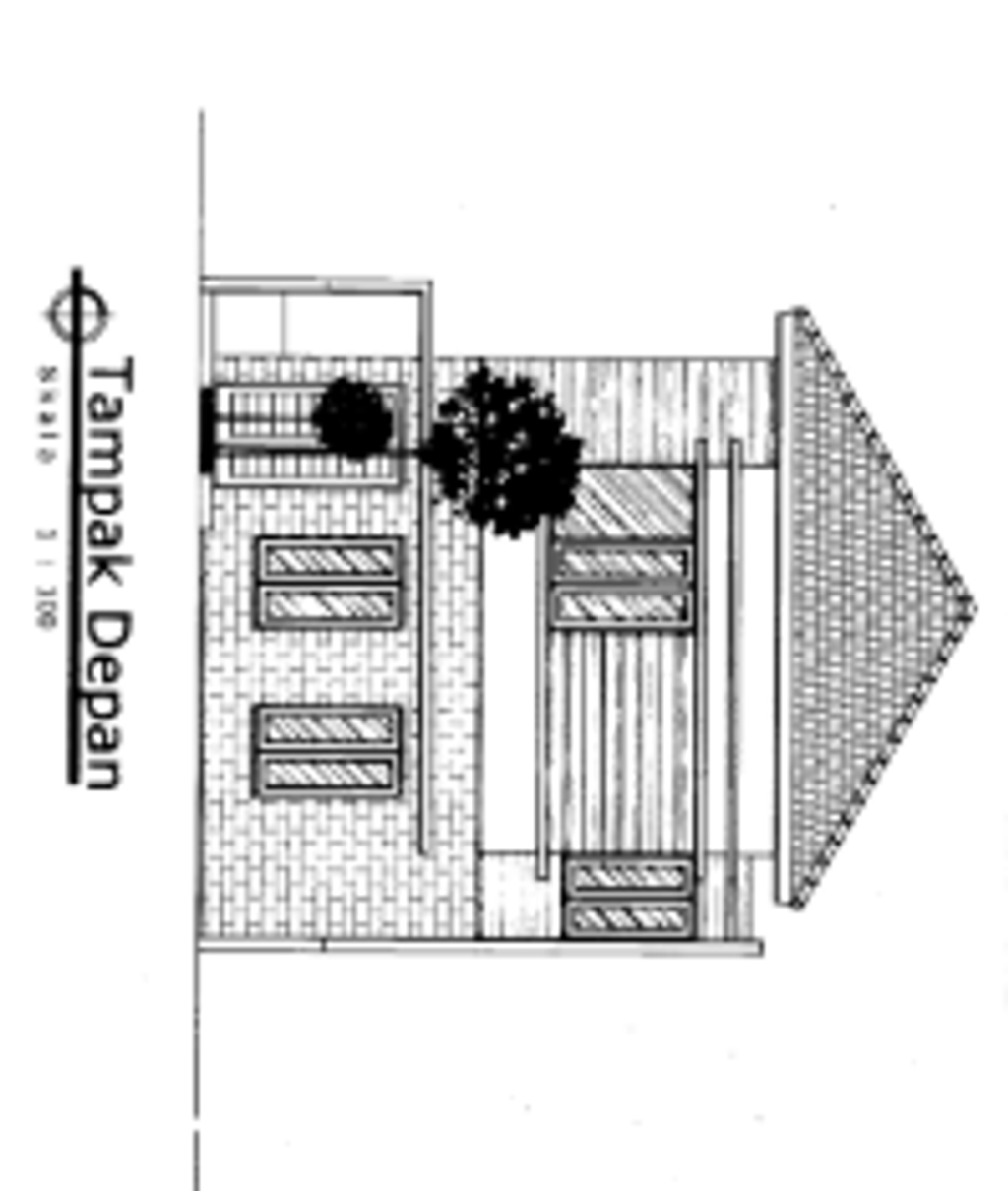 foto tampak rumah tipe Calathea Crimson - (B01) perumahan Graha Calathea