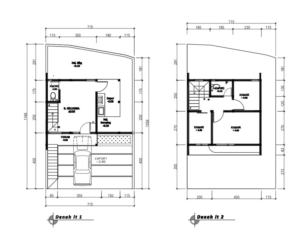 foto tampak rumah tipe 50 Compact 3 Kamar HC (601) perumahan G-Land Katapang Residence 1