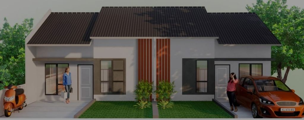 foto tampak rumah tipe SUBSIDI perumahan GRIYA TANJUNG ASRI 7 TAHAP 2