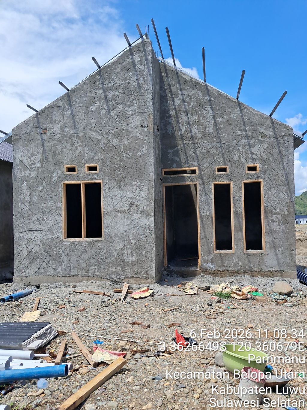 foto contoh rumah perumahan BEMA LAND