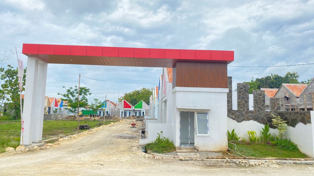 foto gerbang perumahan Grand Pesona Harmoni