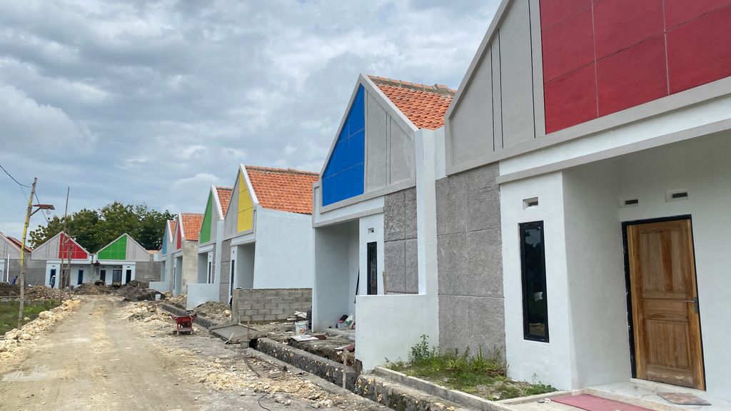 foto posisi tengah perumahan Grand Pesona Harmoni