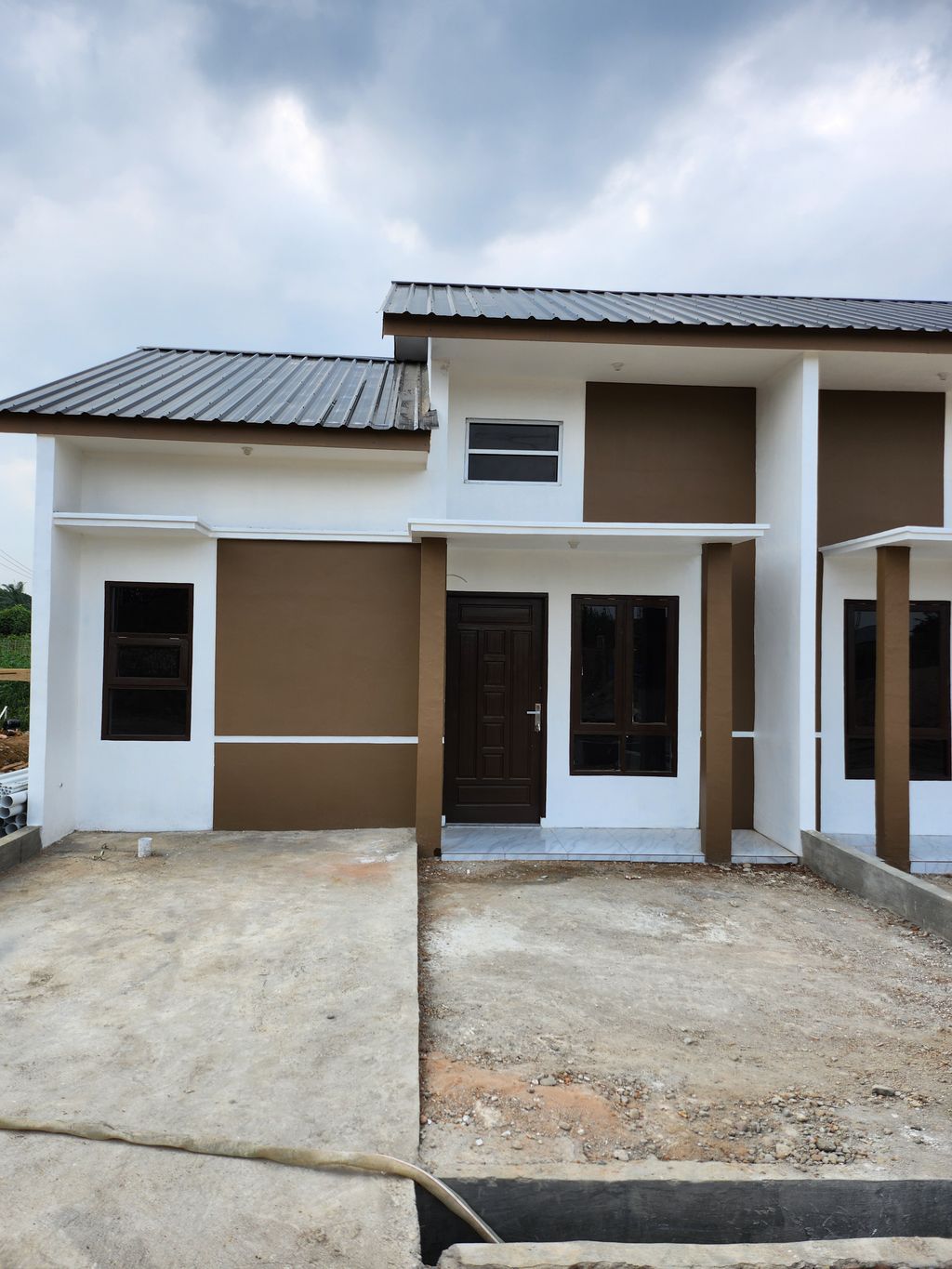 foto tampak rumah tipe 36 perumahan BUANA RESIDENCE