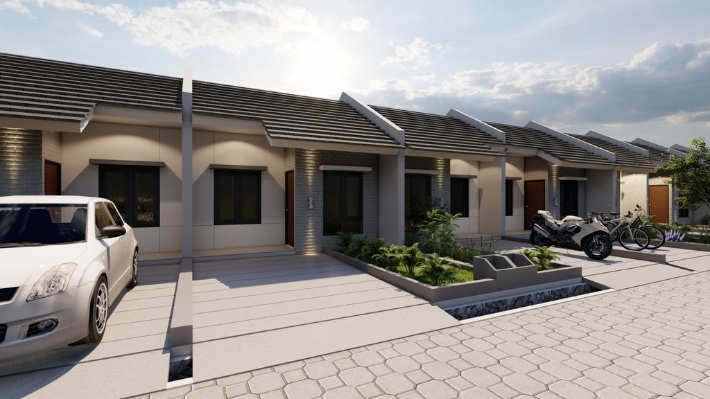foto tampak rumah tipe 22/60 (164) Per 23 Juni 2025 perumahan SANGGAR INDAH PARAHYANGAN