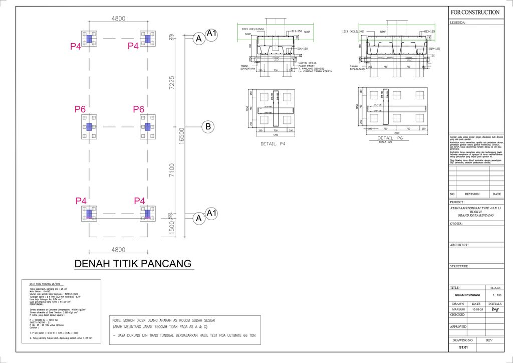 foto denah rumah tipe 356 perumahan Grand Kota Bintang