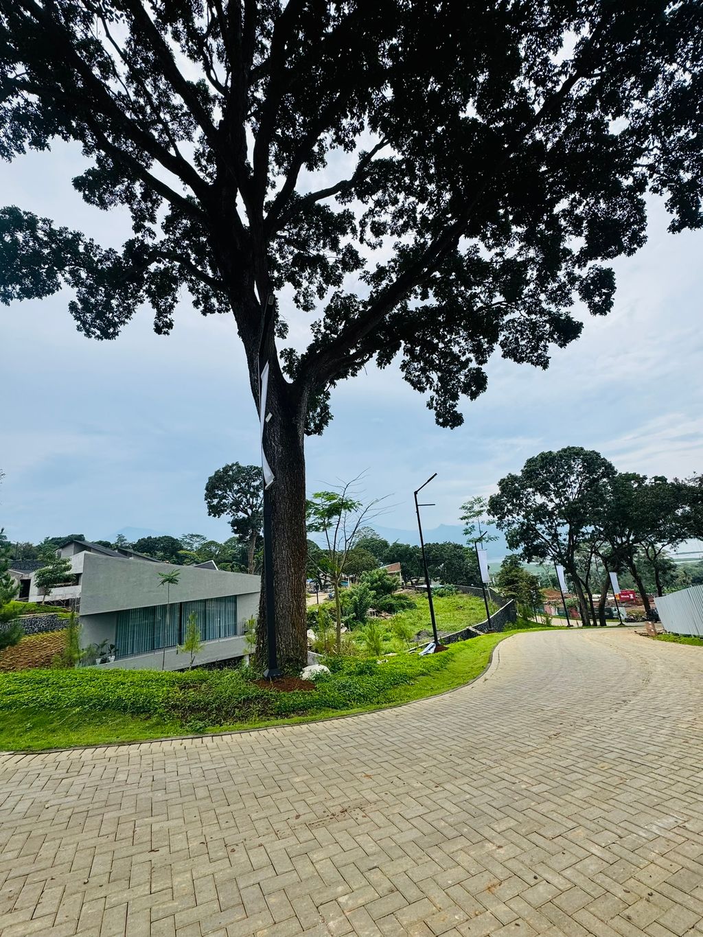 foto posisi tengah perumahan Panarama Residential Resort