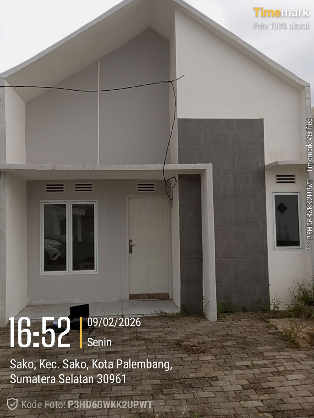 foto posisi tengah perumahan Muzazi residence