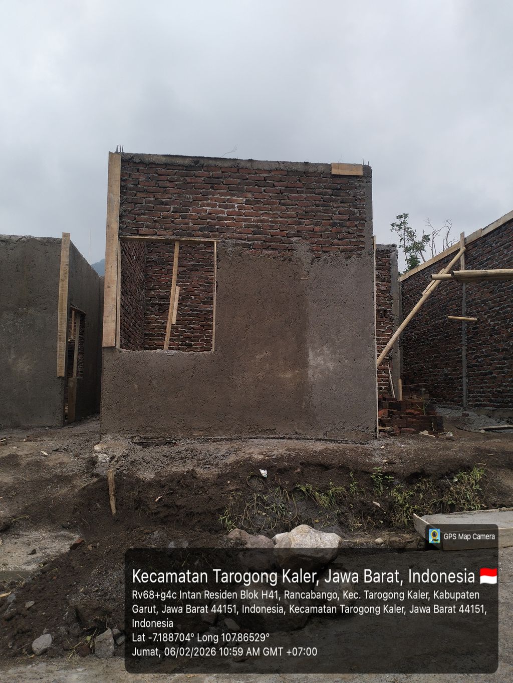 foto contoh rumah perumahan RANCABANGO INTAN RESIDENCE TAHAP V