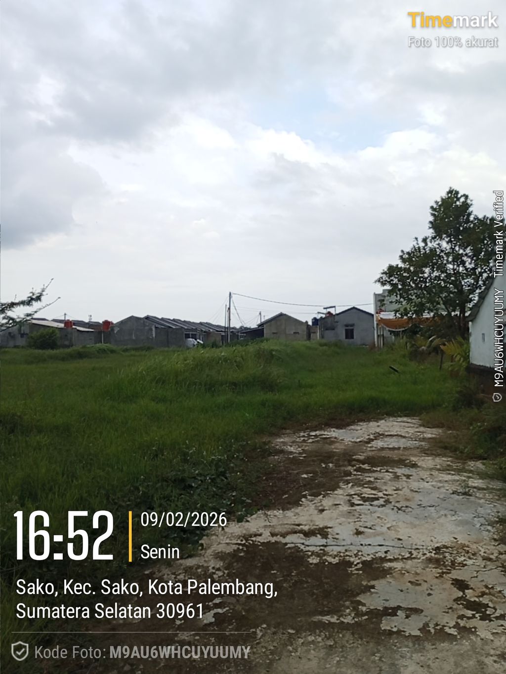 foto contoh rumah perumahan Muzazi residence