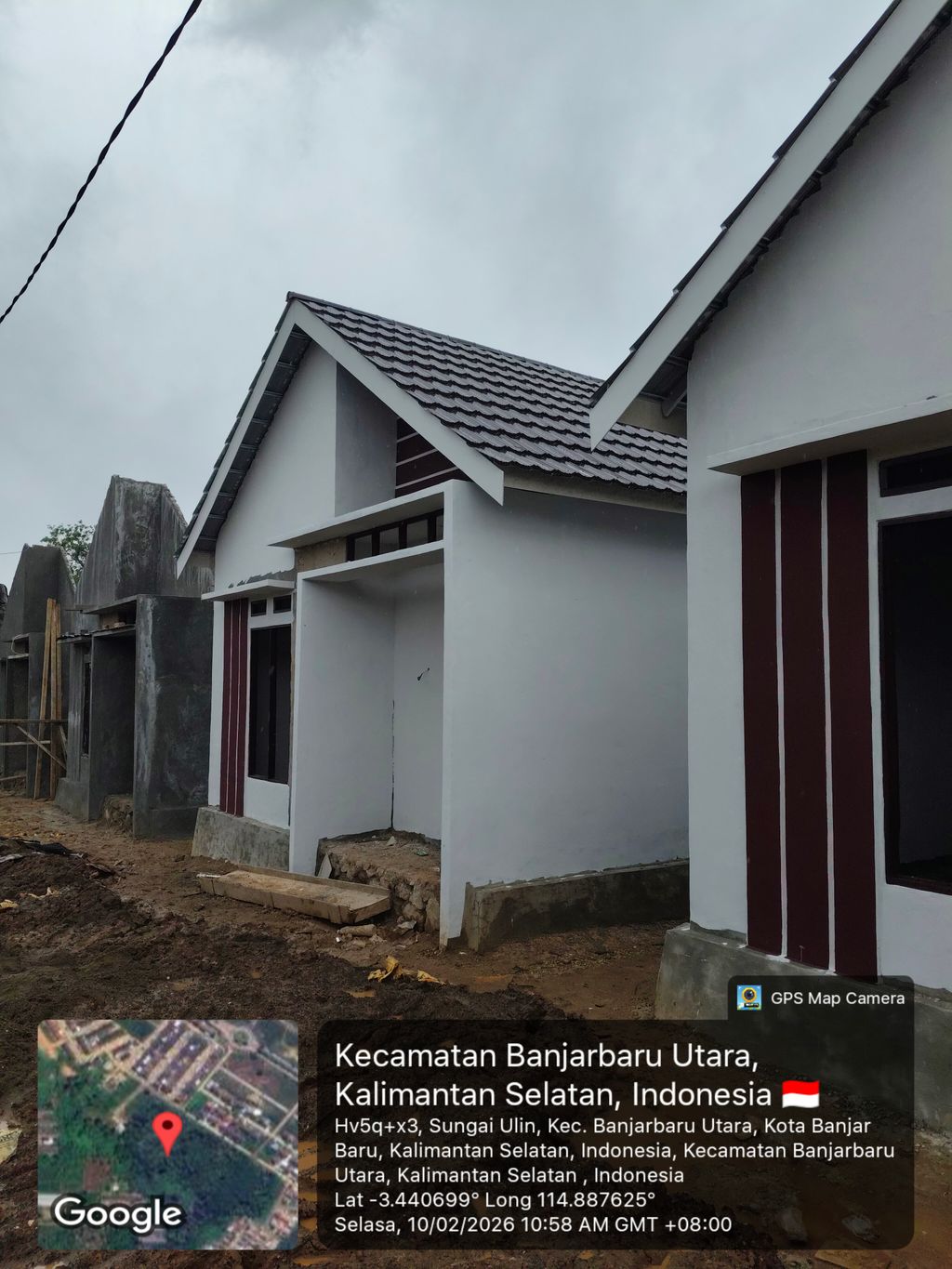 foto tampak rumah tipe ARWANA RESIDENCE 17 TAHAP 3 perumahan ARWANA RESIDENCE 17-TAHAP.3