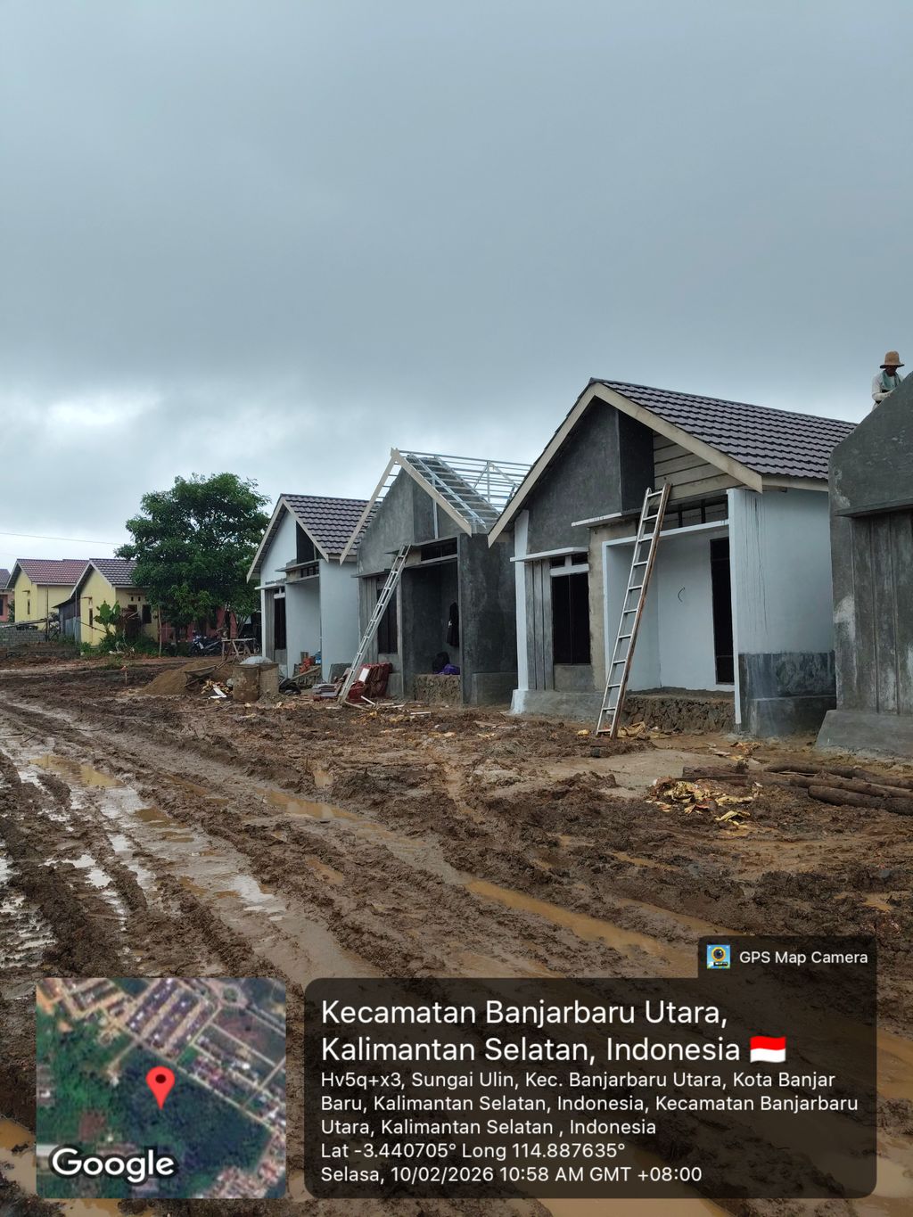 foto denah rumah tipe ARWANA RESIDENCE 17 TAHAP 3 perumahan ARWANA RESIDENCE 17-TAHAP.3