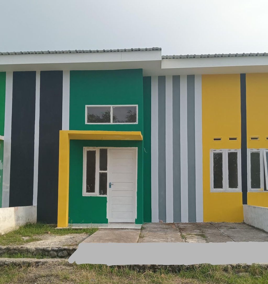 foto tampak rumah tipe 36/72 perumahan GRIYA YUSIMA RESIDENCE