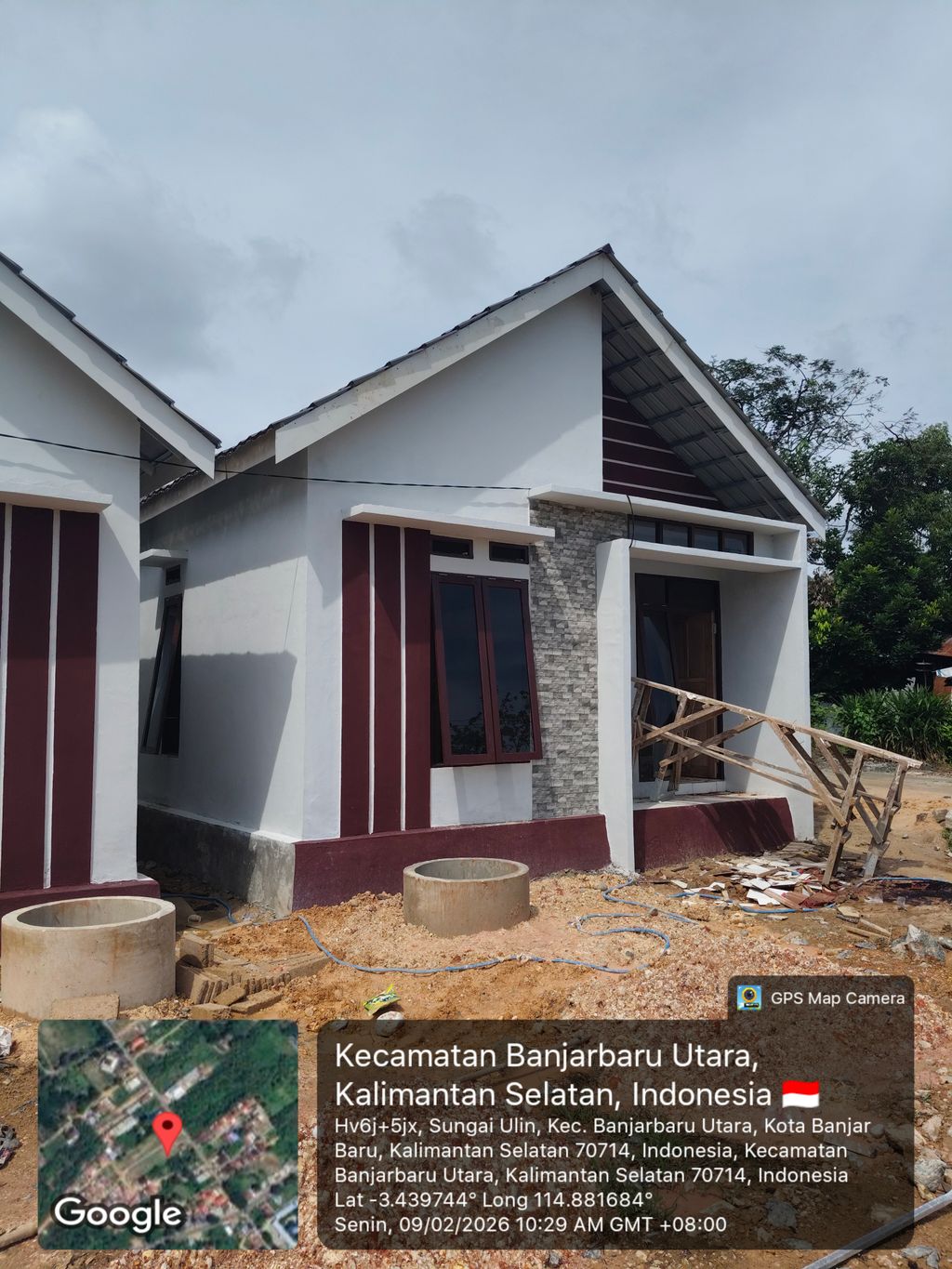 foto tampak rumah tipe ARWANA RESIDENCE 33 perumahan ARWANA RESIDENCE 33
