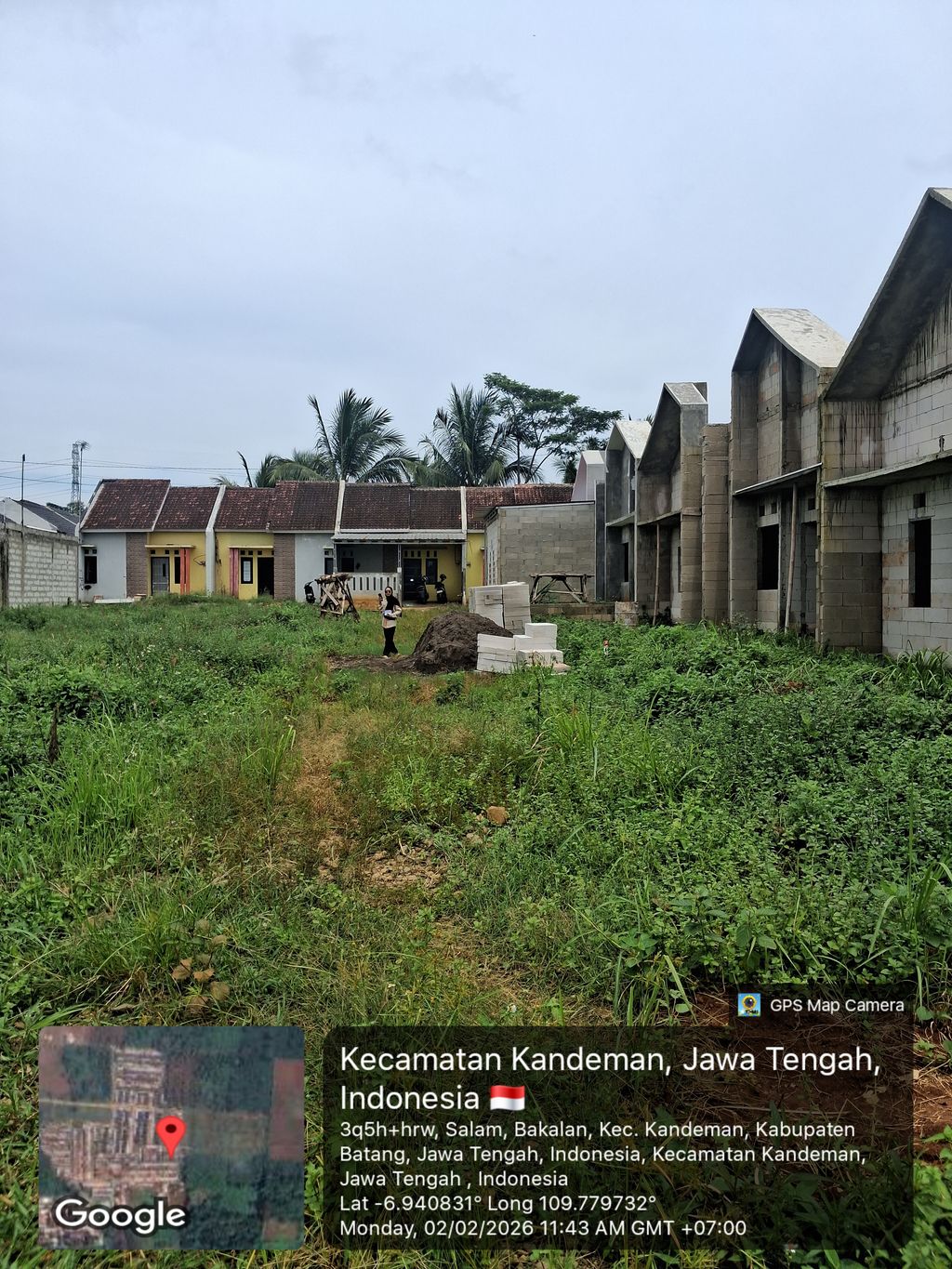 foto posisi tengah perumahan NEW GRIYA SEDAYA KANDEMAN