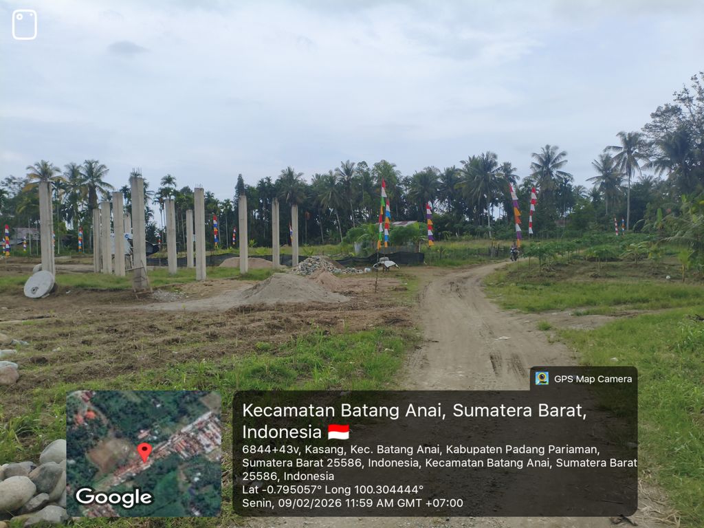 foto gerbang perumahan BATANGANAI CITY RESIDENCE III