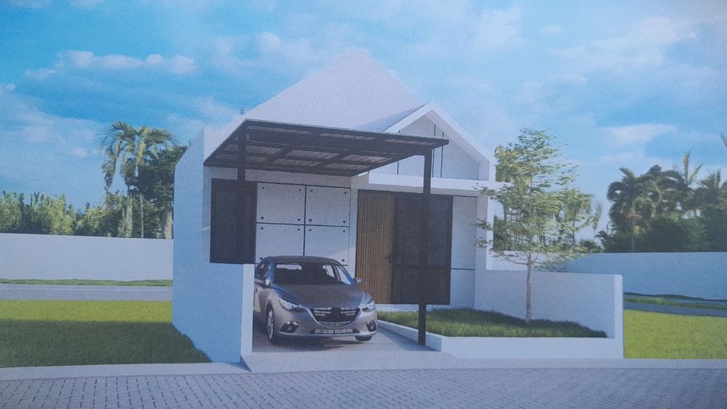 foto contoh rumah perumahan Graha Permata Jingga