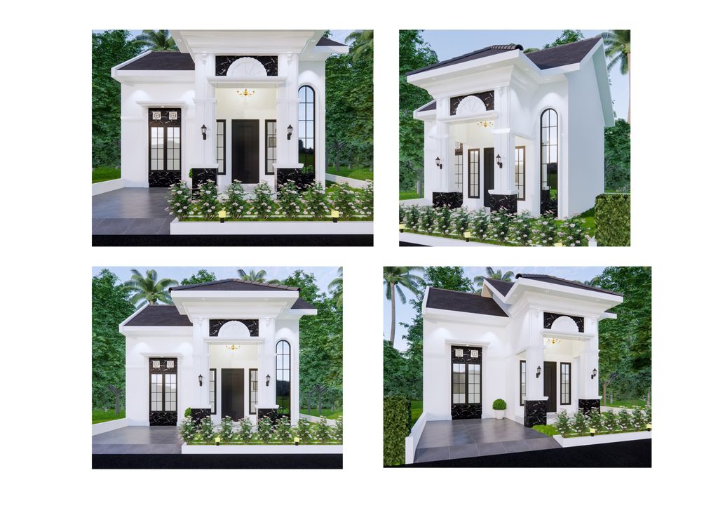 foto denah rumah tipe 46 New perumahan HARMONI REGENCY