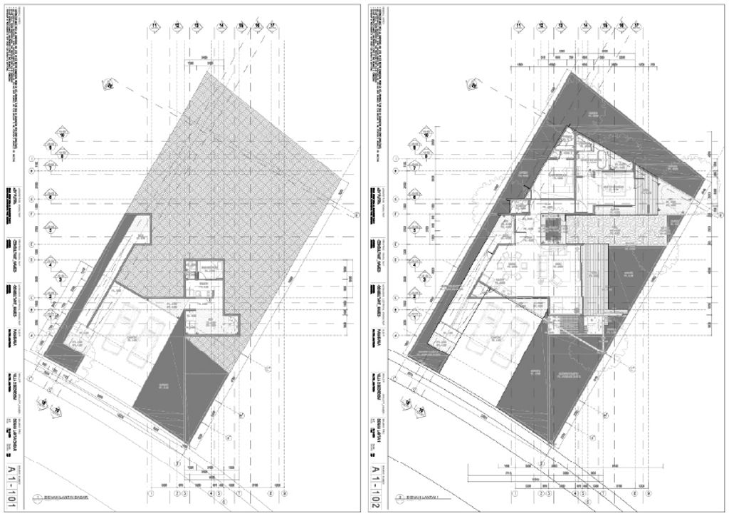 foto denah rumah tipe RAMA UPSLOPE perumahan Panarama Residential Resort