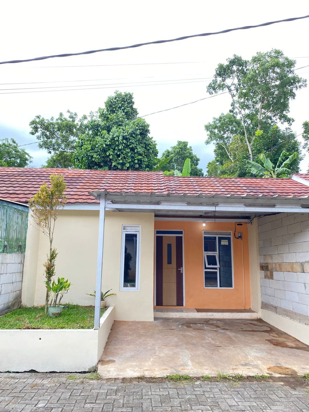 foto tampak rumah tipe 36/66 (2026) perumahan BUKIT LINTANG MAS