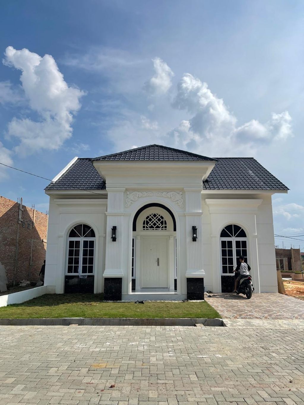 foto tampak rumah tipe 82 New perumahan HARMONI REGENCY