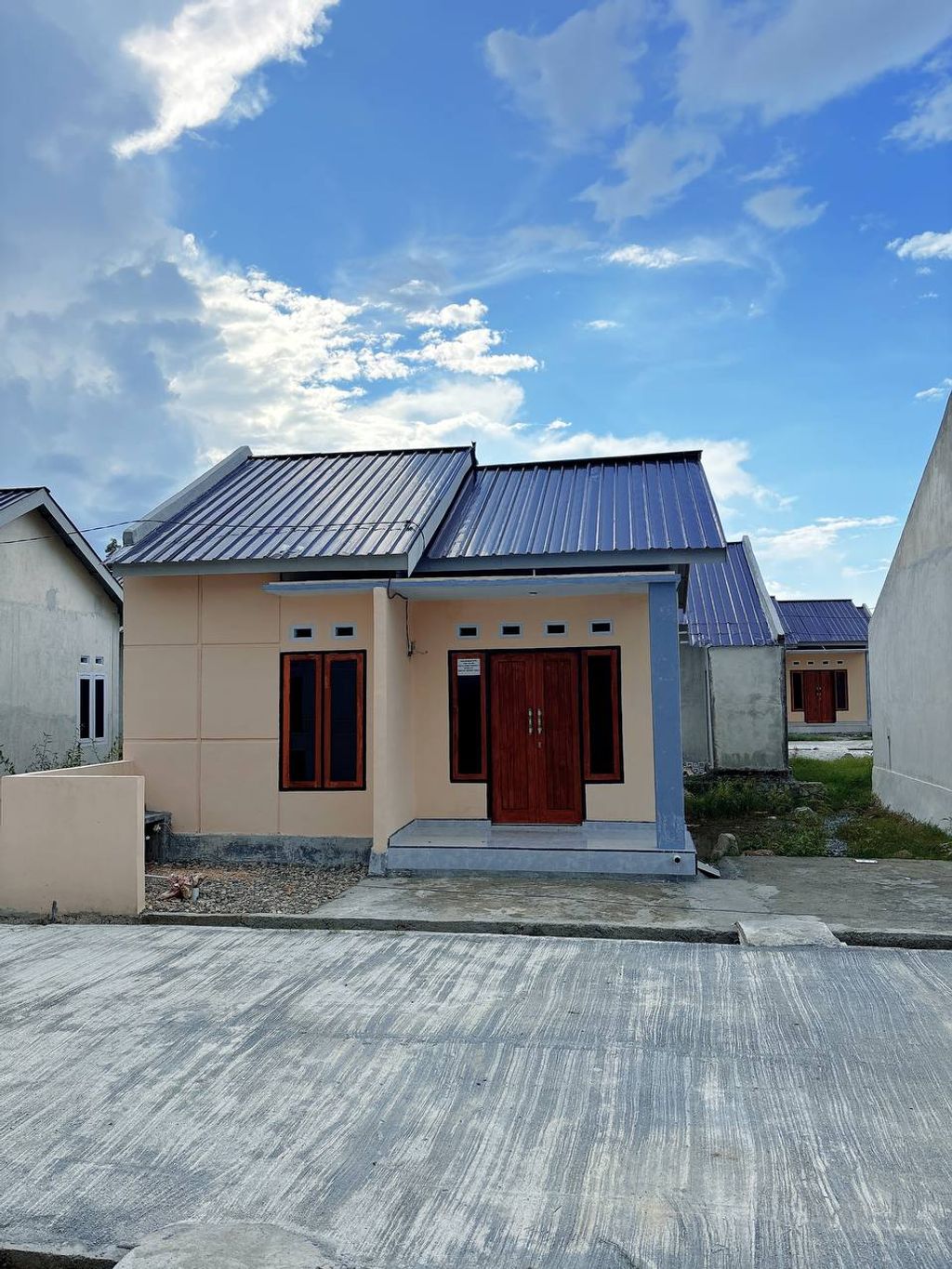 foto tampak rumah tipe 36 perumahan Perumahan Griya Nindi Permai IV Tahap III