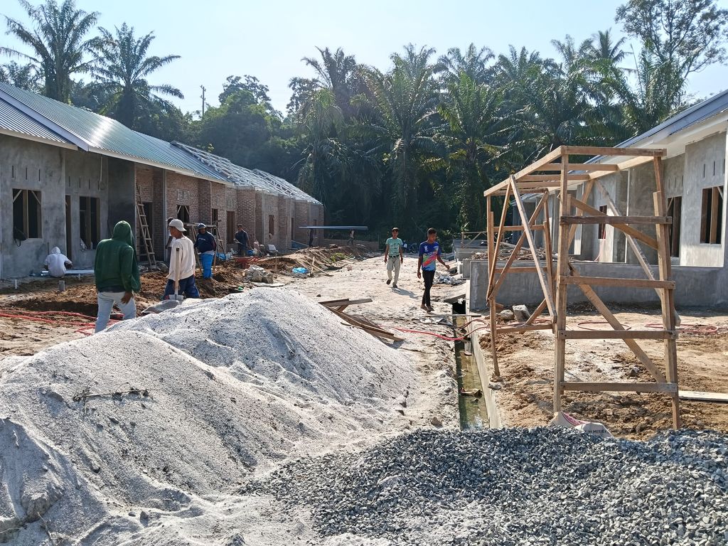 foto posisi tengah perumahan Dimensi Marihat