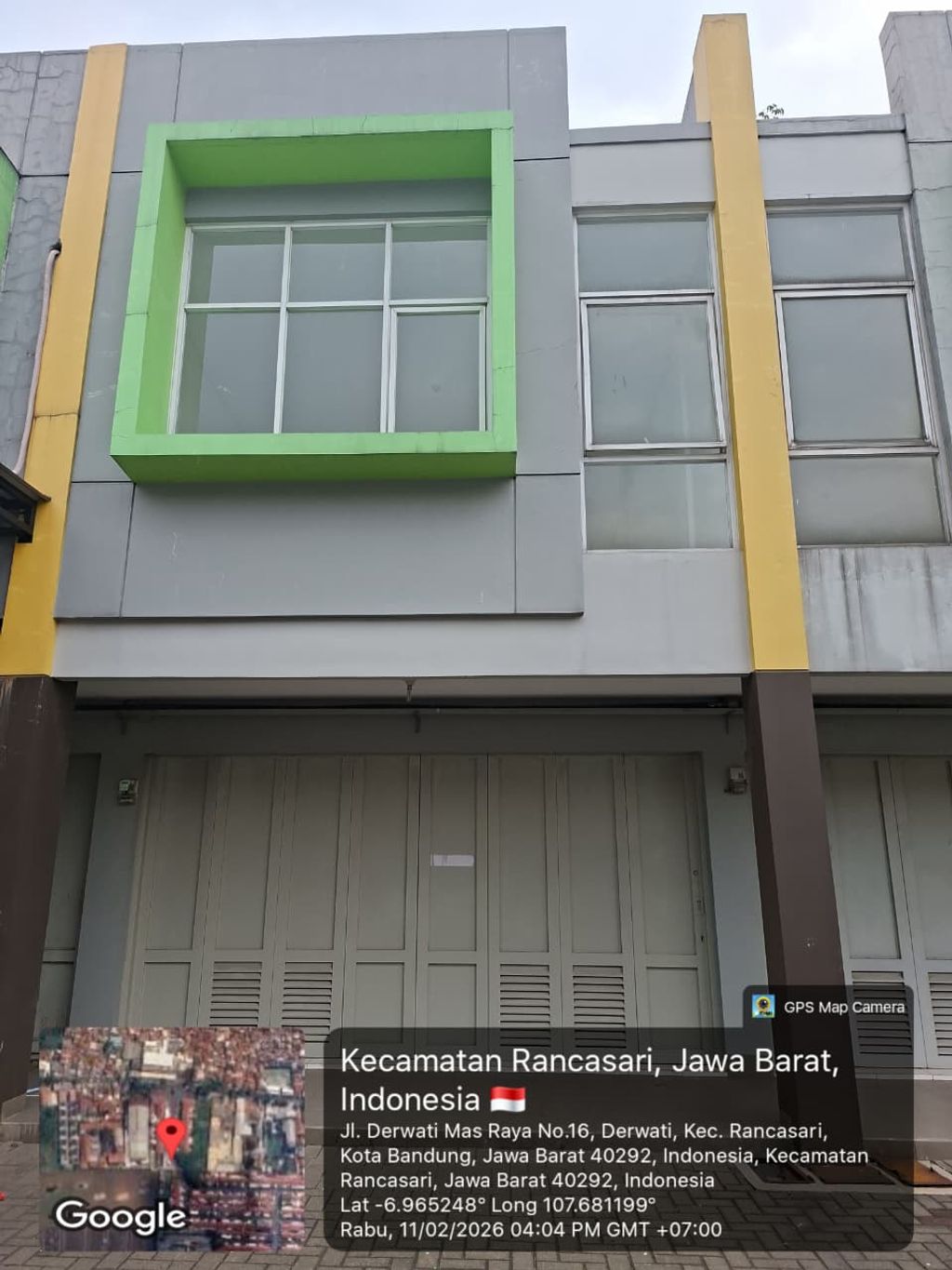 foto tampak rumah tipe 101/118 perumahan DERWATI MAS