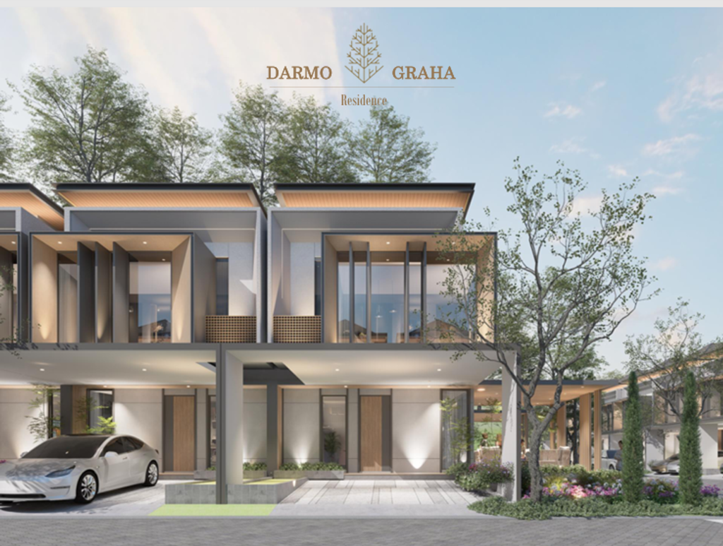 foto tampak rumah tipe BENITO perumahan DARMO GRAHA RESIDENCE (TAHAP 1)