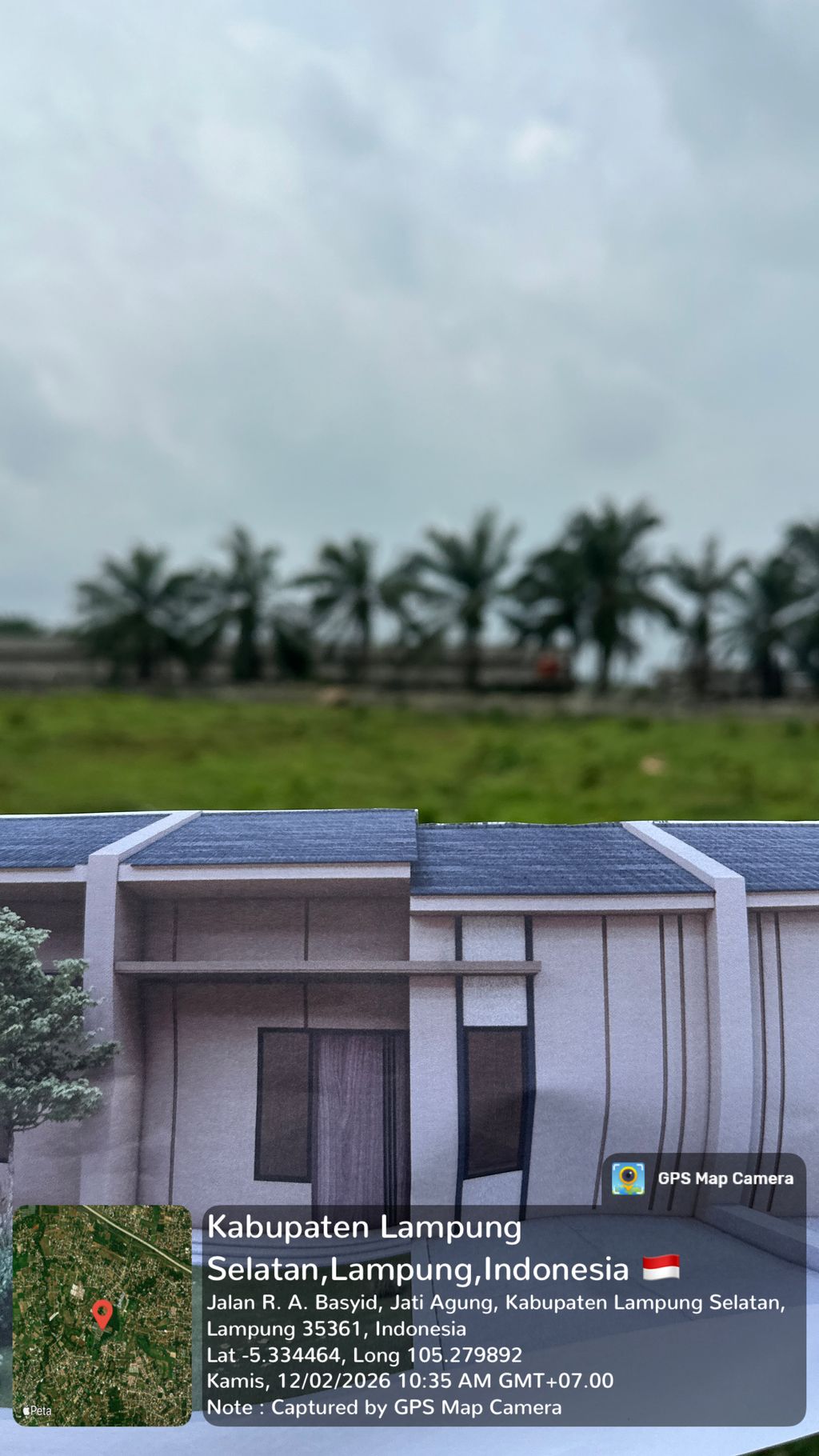 foto contoh rumah perumahan ADREENA VILLAGE 2
