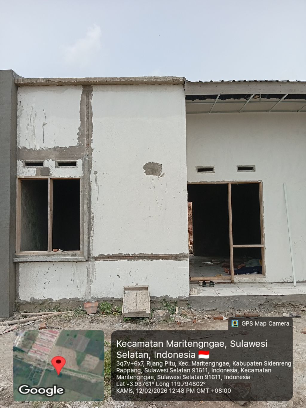 foto posisi tengah perumahan ASRA MITA RESIDENCE