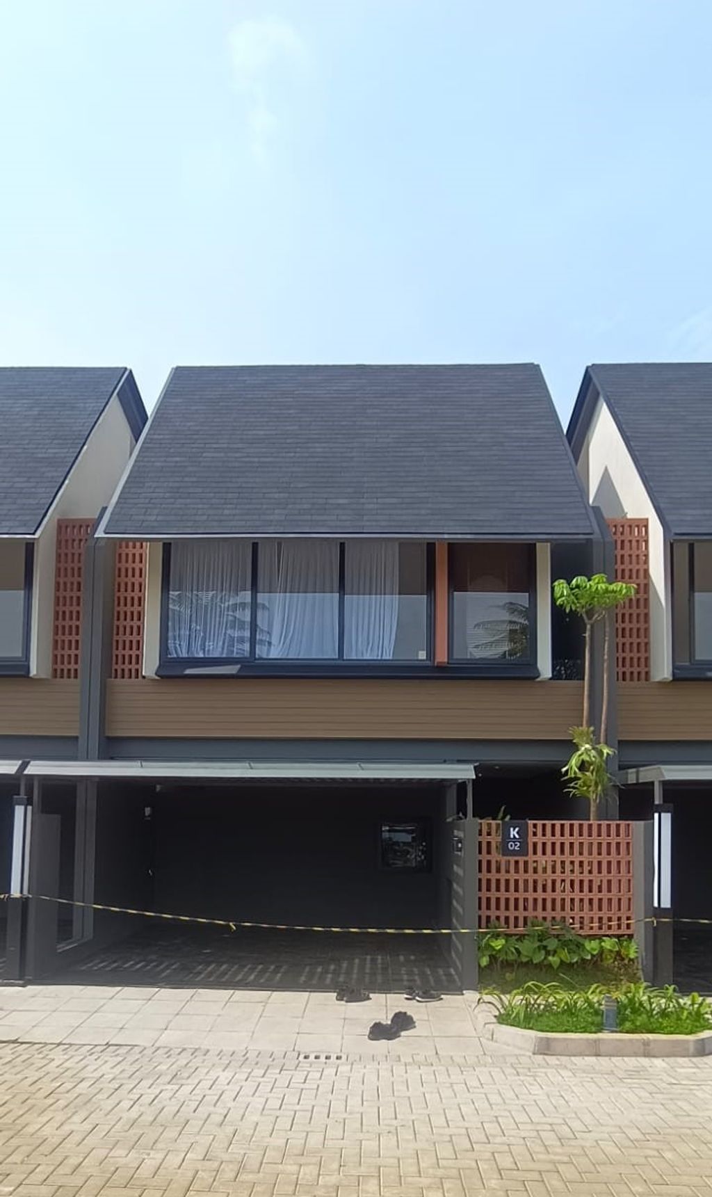 foto tampak rumah tipe Daisy perumahan Wovendream House