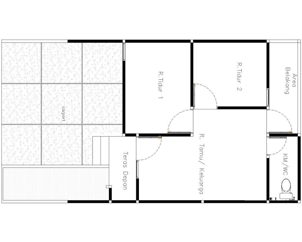 foto denah rumah tipe KOMERSIL 90 perumahan PERUMAHAN KOTAKITA