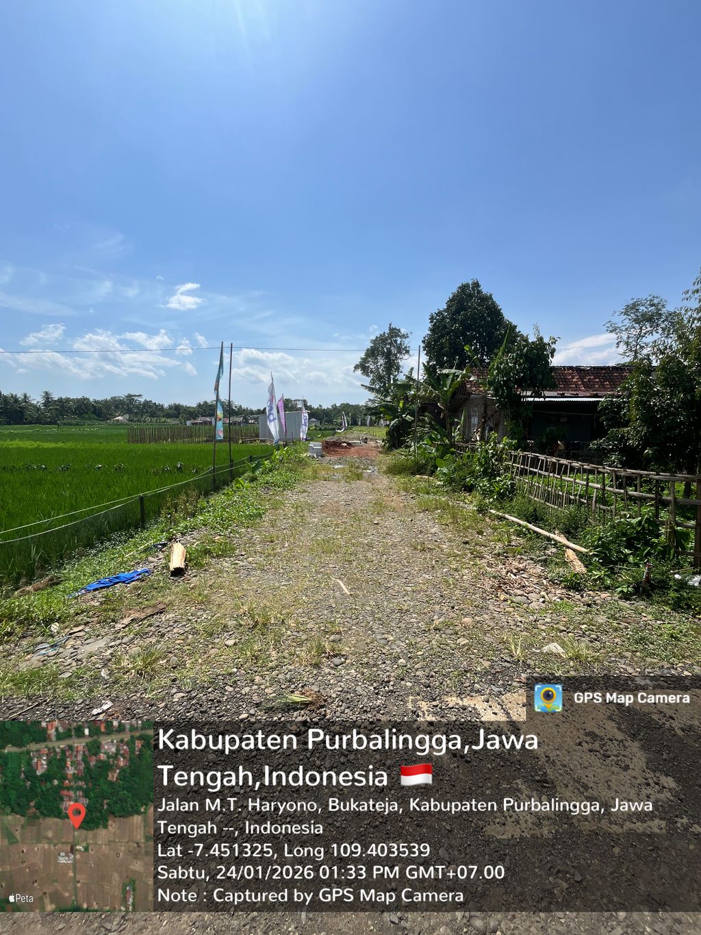 foto gerbang perumahan Cahaya Amanah 2
