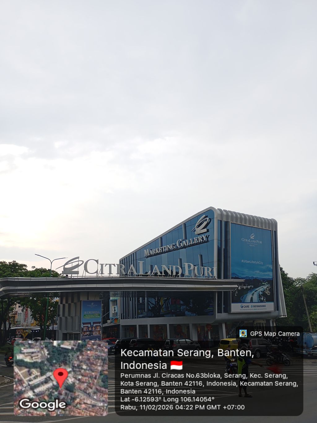 foto gerbang perumahan CITRALAND PURI SERANG/KAYANA III