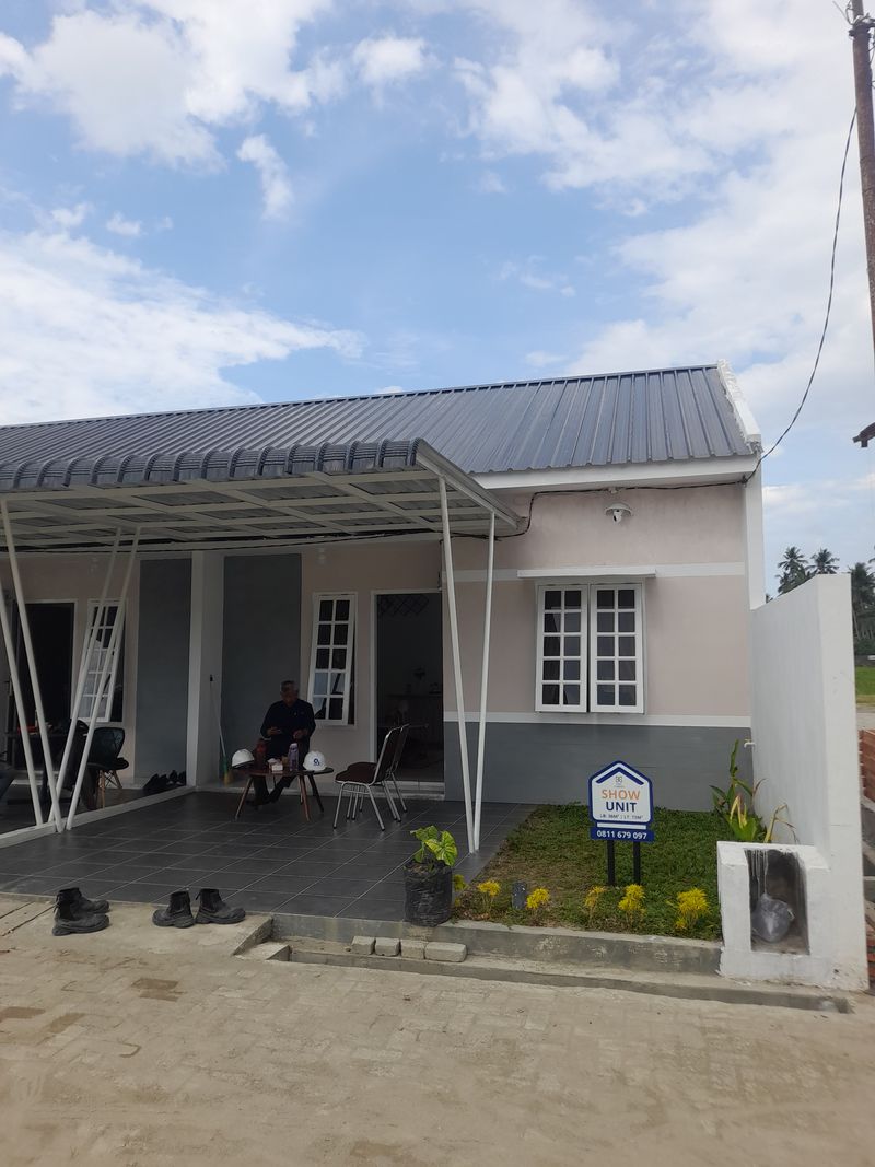 foto contoh rumah perumahan SIBA GARDEN