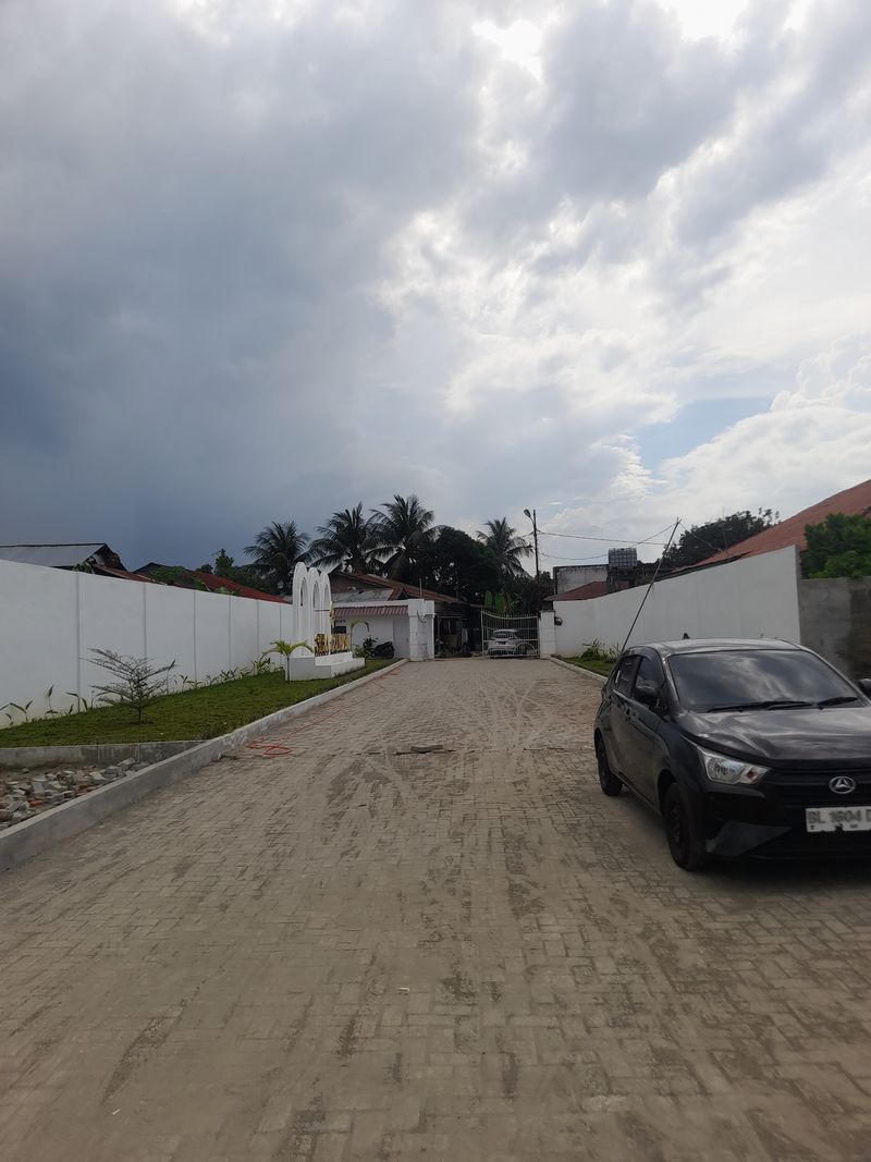 foto gerbang perumahan SIBA GARDEN