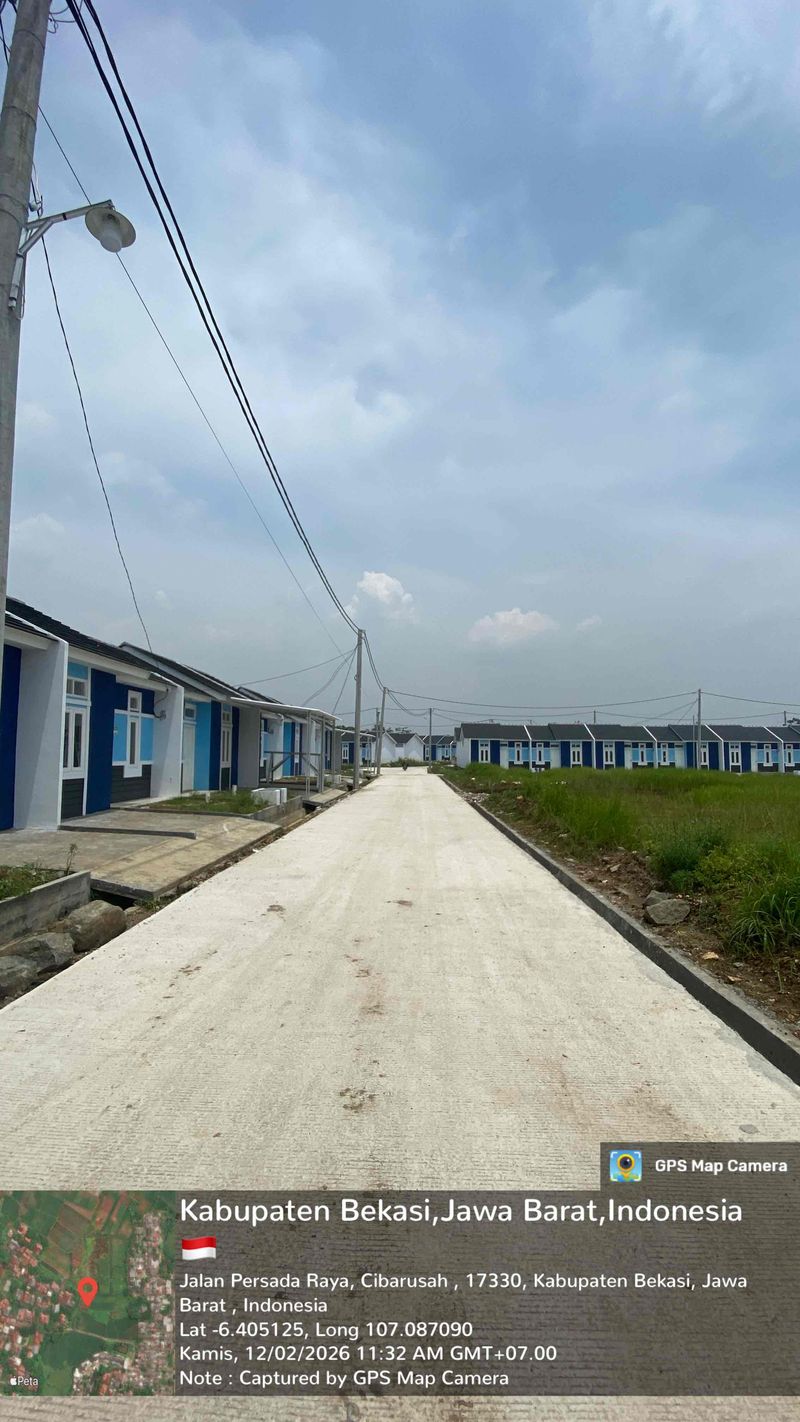 foto posisi tengah perumahan PERMATA SINDANG MULYA