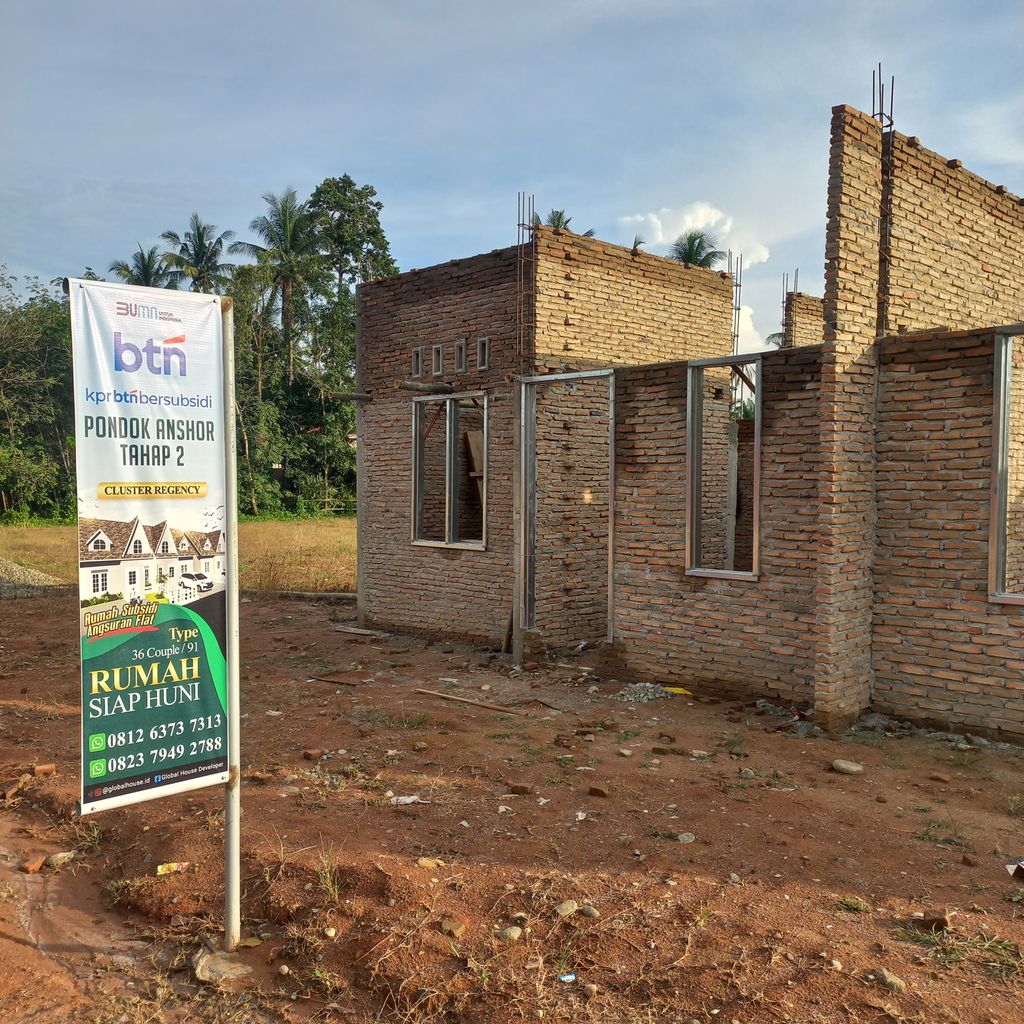 foto contoh rumah perumahan PONDOK ANSHOR TAHAP 2 CLUSTER REGENCY