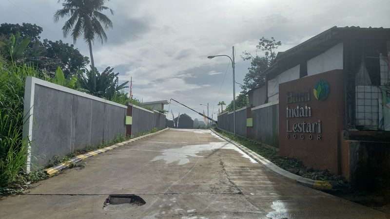 foto gerbang perumahan BUMI INDAH LESTARI BOGOR