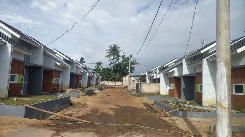 foto posisi tengah perumahan BUMI INDAH LESTARI BOGOR