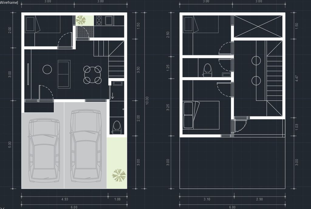 foto denah rumah tipe Barcelona perumahan Citaville Pilar Cikarang