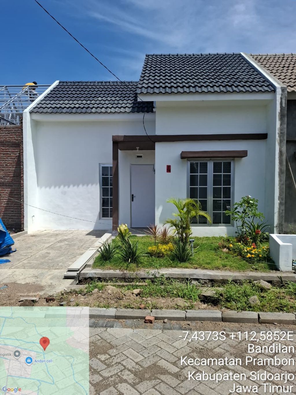 foto tampak rumah tipe Yokohama perumahan THE QUALITY HARMONY