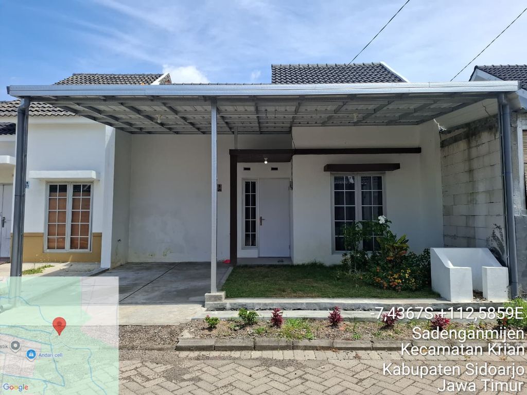 foto tampak rumah tipe Kyoto perumahan THE QUALITY HARMONY