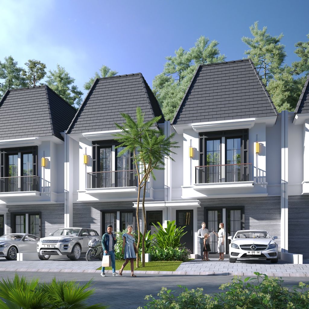 foto tampak rumah tipe TEXAS perumahan GRAND AMARTHA SAFIRA